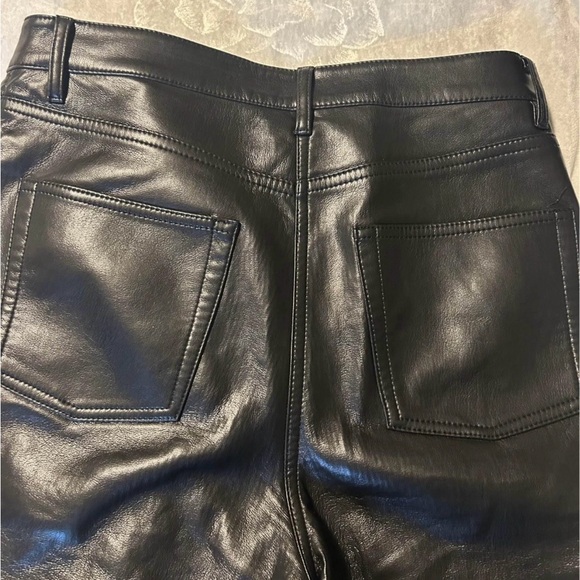 Black Leather Melina from Aritzia - Picture 3 of 4